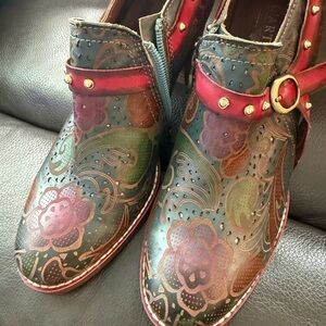 L'Artiste Women's Multicolor Heeled Boots size 39